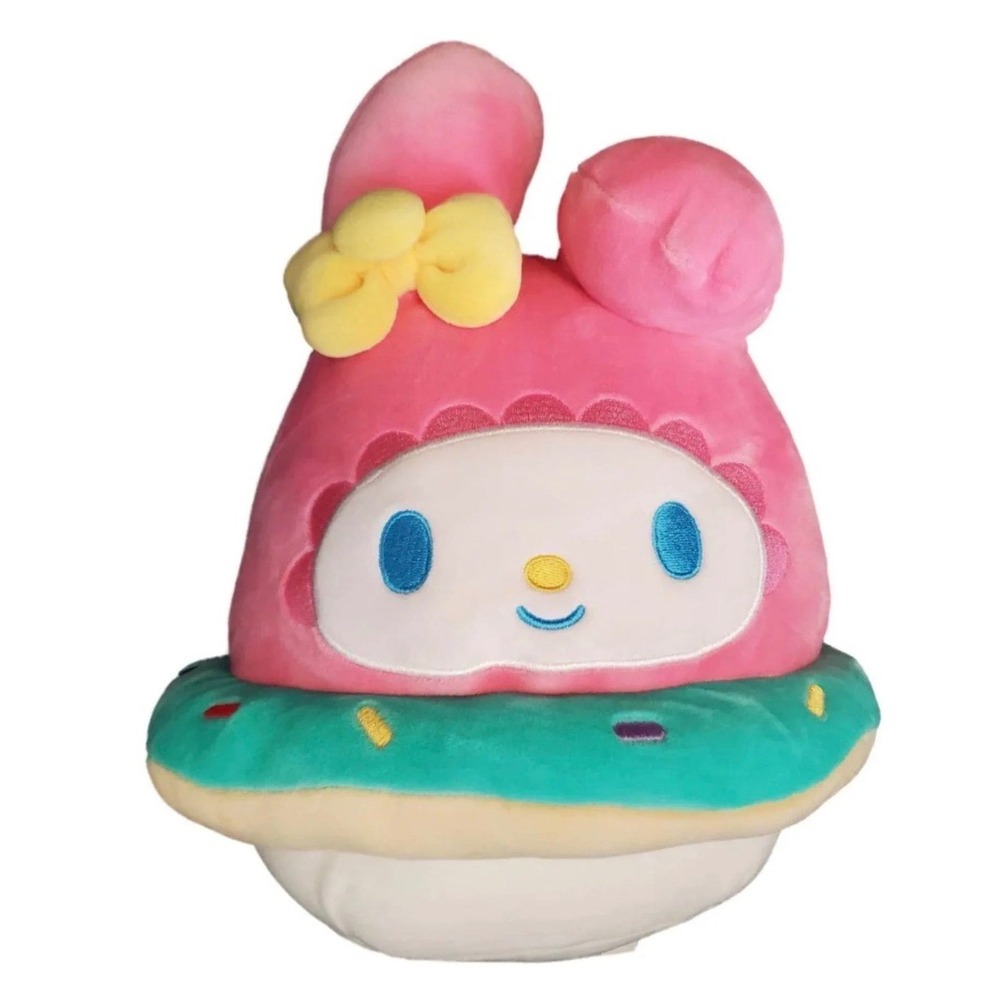 My Melody Squishmallow Plush Pink Donut‎ Hat Kawaii Sanrio Collectible